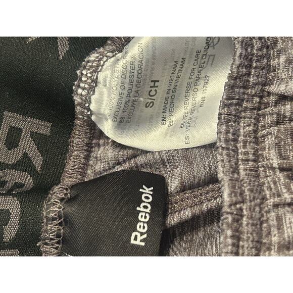 Reebok Mens Athletic Shorts Small Gray Gym Workout Running Drawstring Pockets - Picture 5 of 5